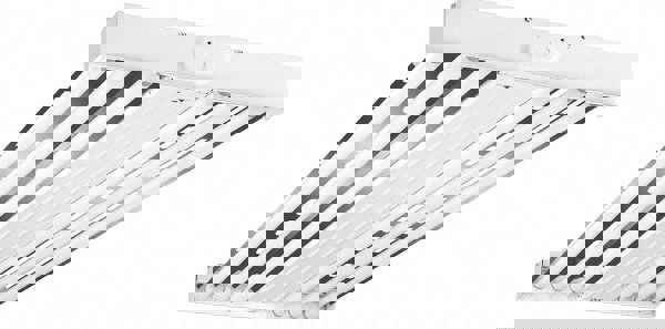 4 Lamps, 54 Watts, Fluorescent, High Bay Fixture